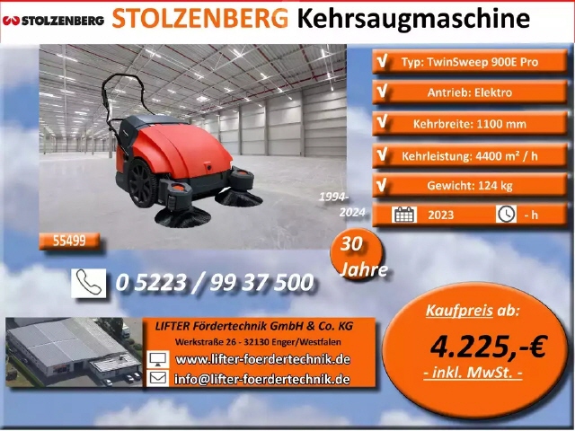 Stolzenberg TwinSweep 900E Pro